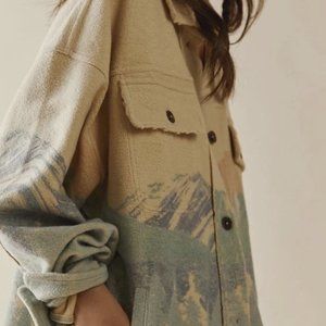 Free People | Ruby Jacket in Mountain Combo | Size XS
